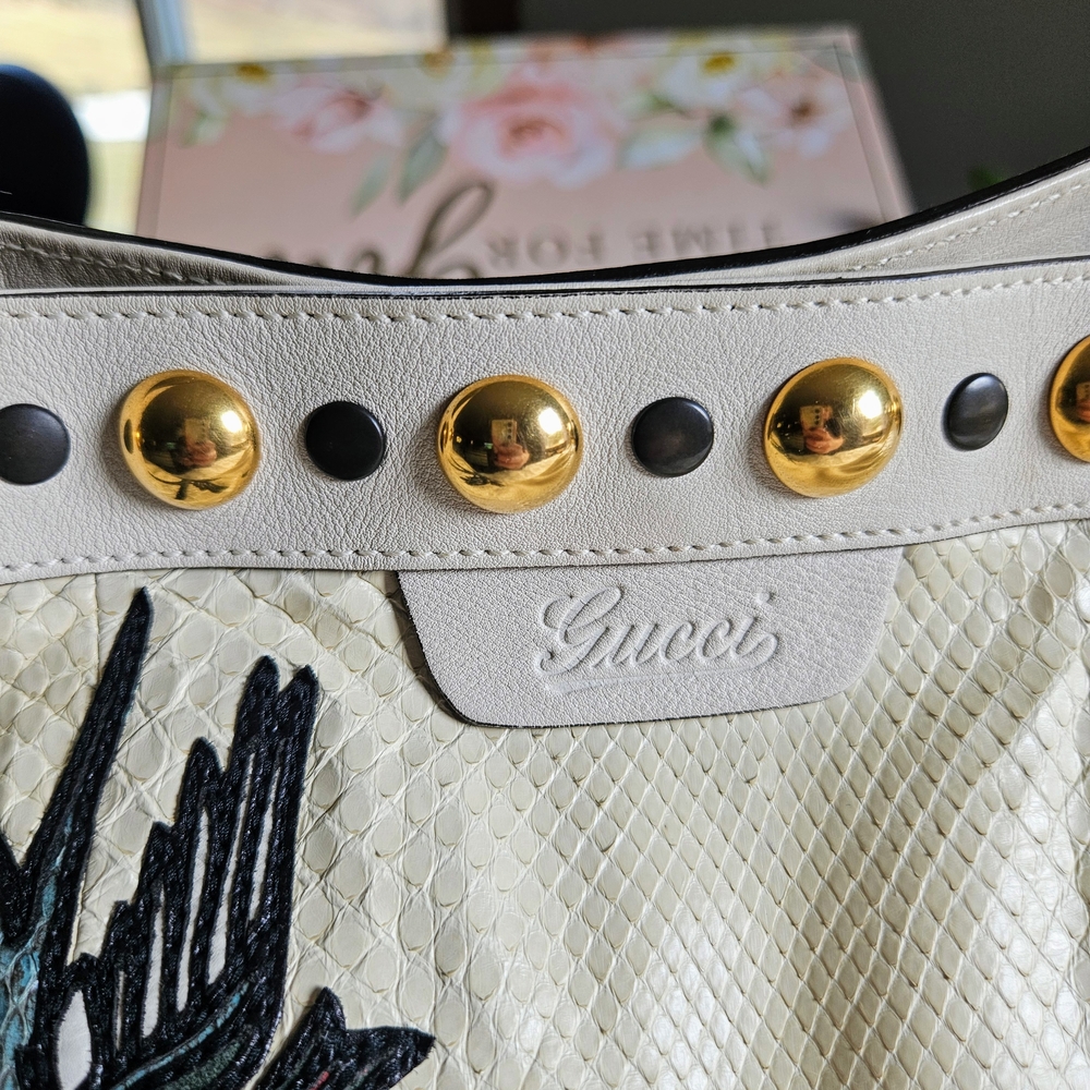 Gucci Tattoo Babouska Python XL Tote - Picture 4 of 16
